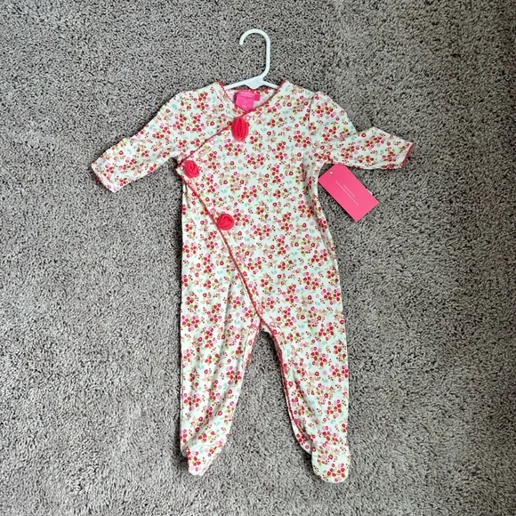 Isaac Mizrahi One Pieces Floral Baby Sleeper 6m Poshmark